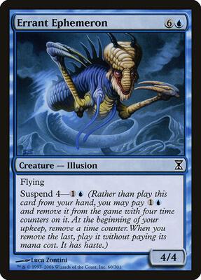 Errant Ephemeron card from Time Spiral