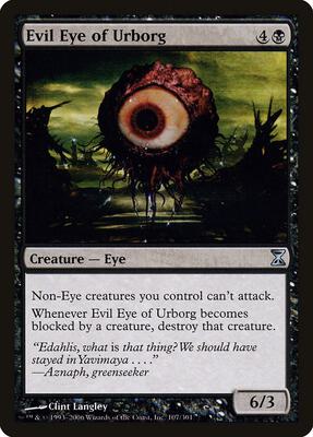 Evil Eye of Urborg card from Time Spiral