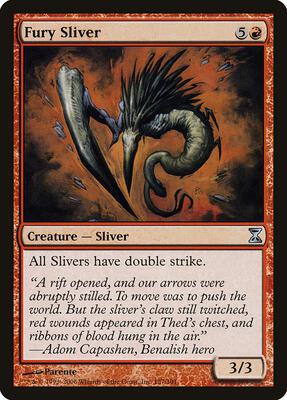 Fury Sliver card from Time Spiral