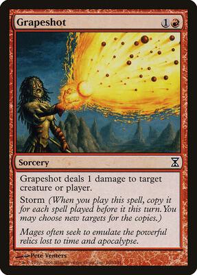 Grapeshot card from Time Spiral