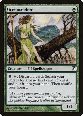 Greenseeker card from Time Spiral
