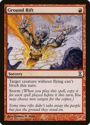 Ground Rift card from Time Spiral