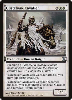 Gustcloak Cavalier card from Time Spiral