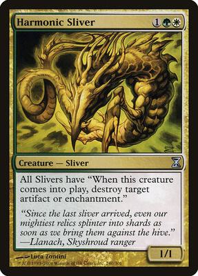 Harmonic Sliver card from Time Spiral