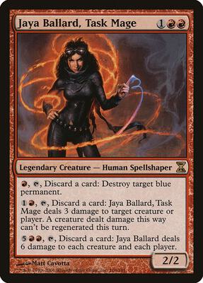Jaya Ballard, Task Mage card from Time Spiral