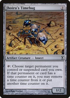 Jhoira's Timebug card from Time Spiral