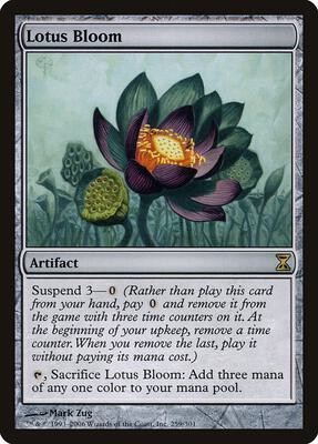 Lotus Bloom card from Time Spiral