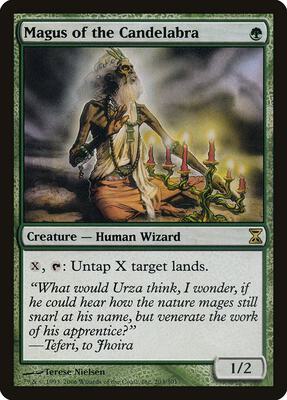 Magus of the Candelabra card from Time Spiral