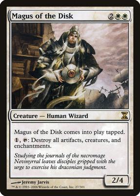 Magus of the Disk card from Time Spiral