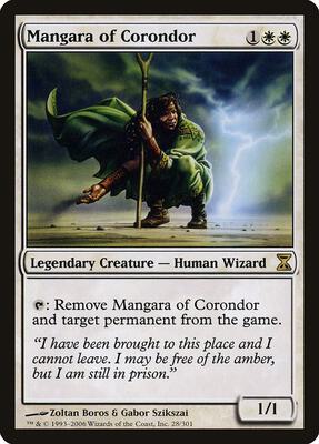Mangara of Corondor card from Time Spiral