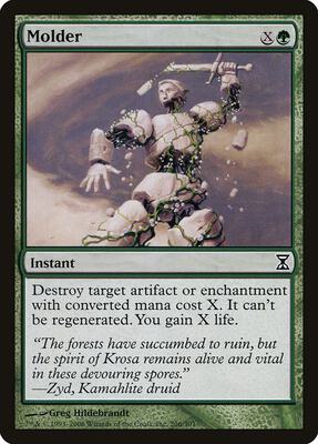 Molder card from Time Spiral