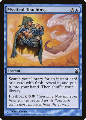 Mystical Teachings card from Time Spiral