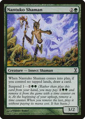 Nantuko Shaman card from Time Spiral
