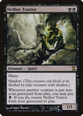 Nether Traitor card from Time Spiral