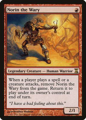 Norin the Wary card from Time Spiral