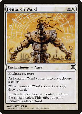 Pentarch Ward card from Time Spiral