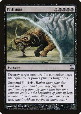 Phthisis card from Time Spiral