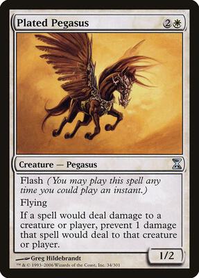 Plated Pegasus card from Time Spiral