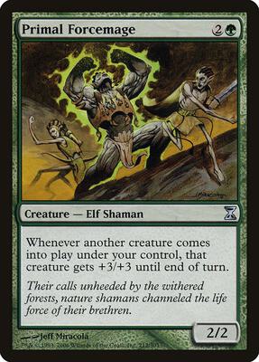 Primal Forcemage card from Time Spiral