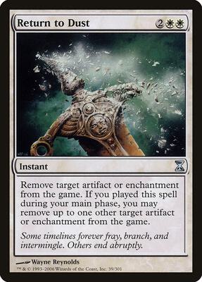 Return to Dust card from Time Spiral