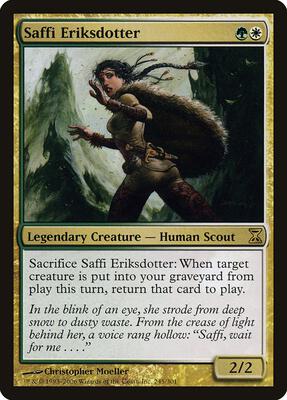 Saffi Eriksdotter card from Time Spiral