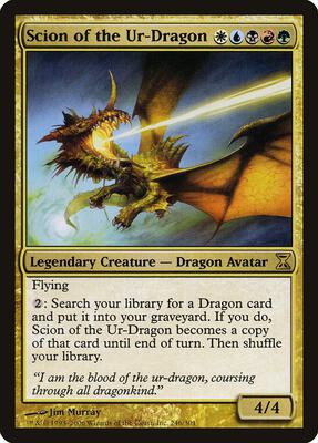 Scion of the Ur-Dragon card from Time Spiral