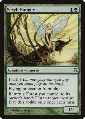 Scryb Ranger card from Time Spiral