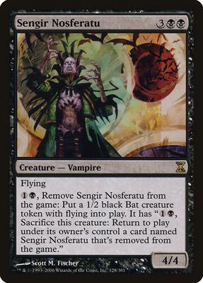 Sengir Nosferatu card from Time Spiral