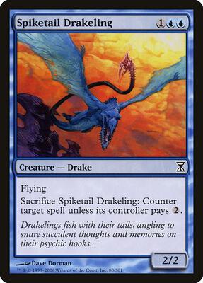 Spiketail Drakeling card from Time Spiral