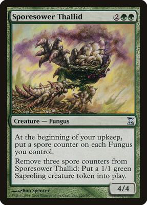 Sporesower Thallid card from Time Spiral