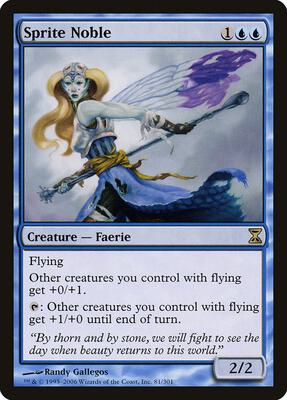Sprite Noble card from Time Spiral