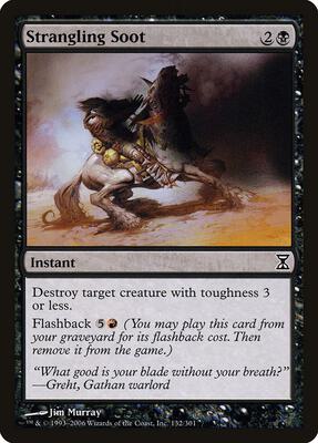 Strangling Soot card from Time Spiral