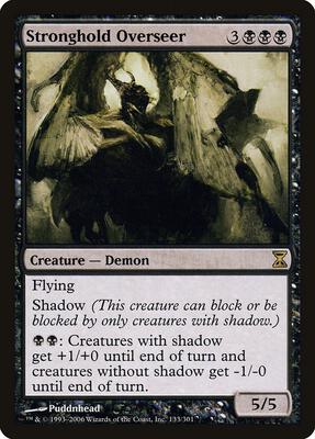 Stronghold Overseer card from Time Spiral