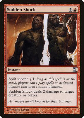 Sudden Shock card from Time Spiral