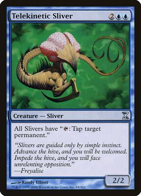 Telekinetic Sliver card from Time Spiral