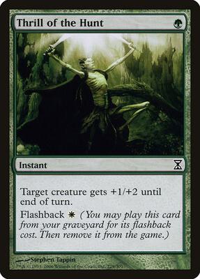 Thrill of the Hunt card from Time Spiral