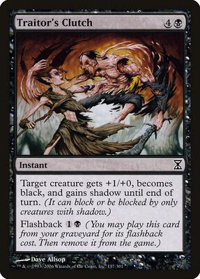 Traitor's Clutch card from Time Spiral