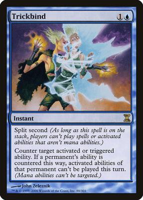 Trickbind card from Time Spiral