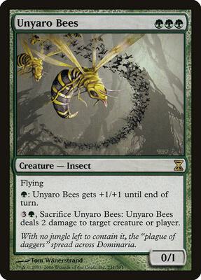Unyaro Bees card from Time Spiral