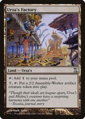 Urza's Factory card from Time Spiral