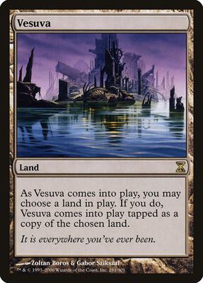 Vesuva card from Time Spiral