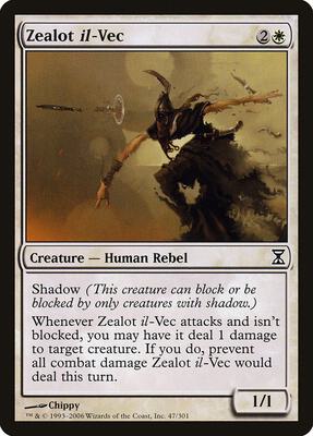 Zealot il-Vec card from Time Spiral