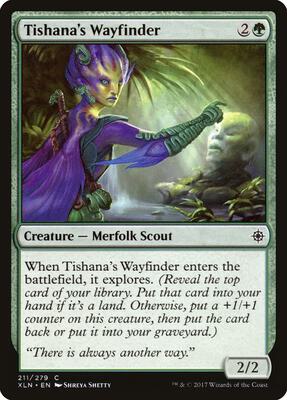 Tishana's Wayfinder card from Ixalan