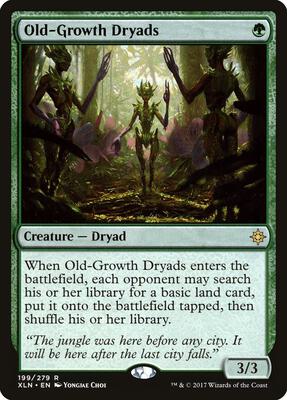 Old-Growth Dryads card from Ixalan