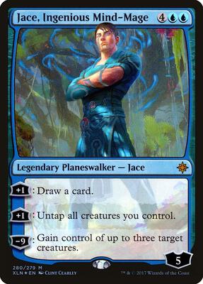 Jace, Ingenious Mind-Mage card from Ixalan