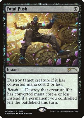Fatal Push card from FNM Promos