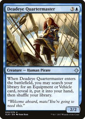 Deadeye Quartermaster card from Ixalan