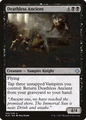 Deathless Ancient card from Ixalan