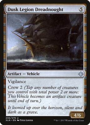 Dusk Legion Dreadnought card from Ixalan