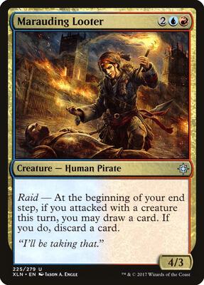 Marauding Looter card from Ixalan